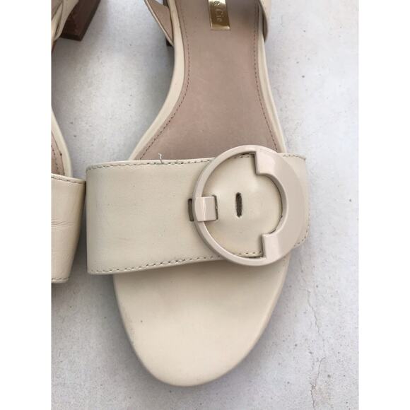 Louise et Cie Austen Sandals Leather Block Heels - Picture 4 of 13